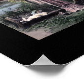 SYRACUSE Vintag Alphabet Letter Name Art Poster (Ecke)