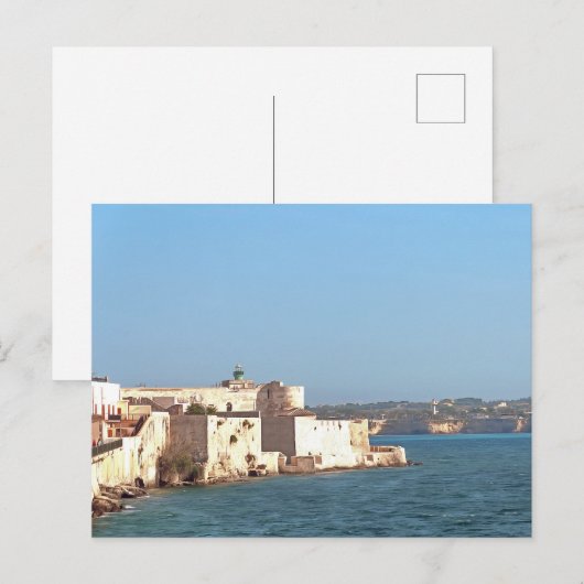 Syrakus. 19 postkarte (Vorne/Hinten)