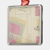 Syrakus, Coolidge, der Hudson, Loco, Kansas Silbernes Ornament (Links)