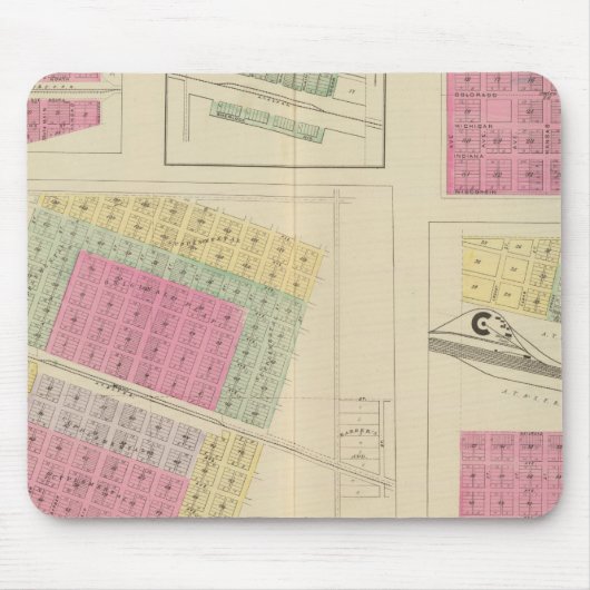 Syrakus, Coolidge, Hudson, Loco, Kansas Mousepad (Vorne)
