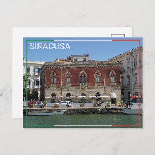 Syrakus - Italien Postkarte (Vorne/Hinten)