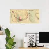 Syrakus mit Carletonville Poster (Heimbüro)