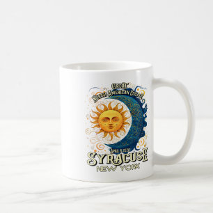 Syrakus New York 2024 Total Solar Eclipse Celesti Kaffeetasse