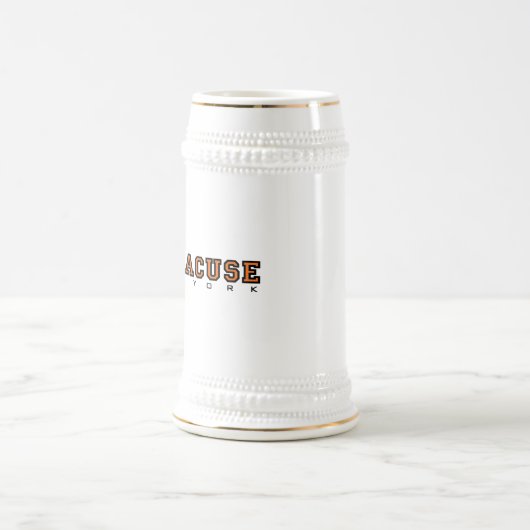 Syrakus, New York - Ltrs2 Bierglas (Mittel)