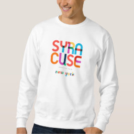 Syrakus New York Mid Century, Pop Art, Sweatshirt