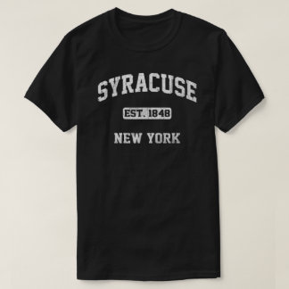 Syrakus New York Ny Vintager Staat Athletic Style T-Shirt