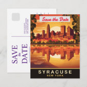 Syrakus, New York, Save The Date (Vorne/Hinten)