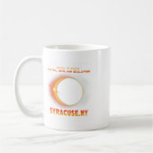 Syrakus New York Total Solar Eclipse 2024 1 Kaffeetasse (Links)