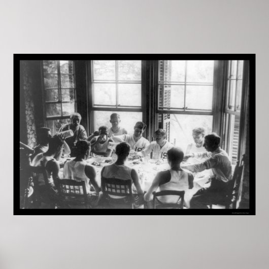 Syrakus Rowing Dinner 1908 Poster (Vorne)