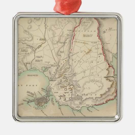 Syrakus u. restliche Spuren seiner fünf Städte Silbernes Ornament (Vorne)