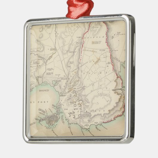 Syrakus u. restliche Spuren seiner fünf Städte Silbernes Ornament (Links)