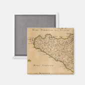 Syrakus und Italien Magnet (Vorderseite/Rückseite)