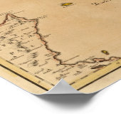 Syrakus und Italien Poster (Ecke)