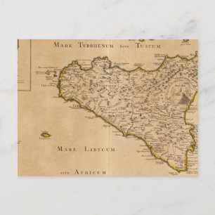 Syrakus und Italien Postkarte