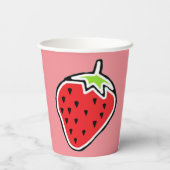 Syrawberry Paper Cup Pappbecher (Rückseite)