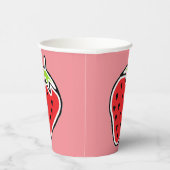 Syrawberry Paper Cup Pappbecher (Rechts)