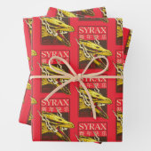 Syrax neues Jahr | 新 年 快 乐 Geschenkpapier Set (Beispiel)
