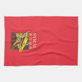 Syrax neues Jahr | 新 年 快 乐 Geschirrtuch (Horizontal)