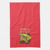 Syrax neues Jahr | 新 年 快 乐 Geschirrtuch (Vertikal)