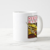 Syrax neues Jahr | 新 年 快 乐 Jumbo-Tasse (Vorderseite Rechts)