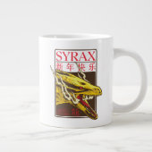 Syrax neues Jahr | 新 年 快 乐 Jumbo-Tasse (Rechts)