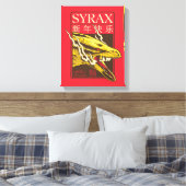 Syrax neues Jahr | 新 年 快 乐 Leinwanddruck (Insitu (Schlafzimmer))