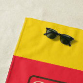 Syrax neues Jahr | 新 年 快 乐 Strandtuch (Beispiel)