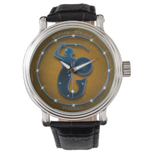Syrenka - Warschau- - Polen-Uhr Armbanduhr