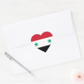 Syria Herz-Aufkleber (Umschlag)