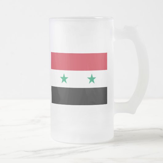 Syria Mattglas Bierglas (Rechts)