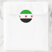 Syria Runder Aufkleber (Tasche)