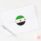 Syria Runder Aufkleber (Umschlag)