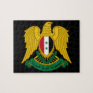 Syria Wappen Puzzle