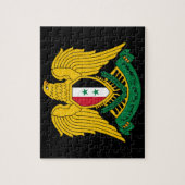 Syria Wappen Puzzle (Vertikal)