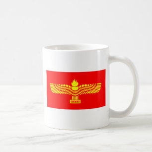 Syriac aramäische Leute, Syrien-Flagge Kaffeetasse