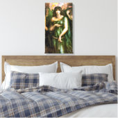 Syrian Astarte 1877 Art Pre-Raphaelite Leinwanddruck (Insitu (Schlafzimmer))