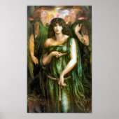 Syrian Astarte 1877 Art Pre-Raphaelite Poster (Vorne)