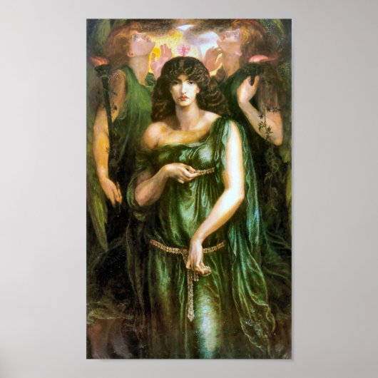 Syrian Astarte 1877 Art Pre-Raphaelite Poster (Vorne)