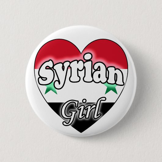 Syrian Girl Button (Vorderseite)