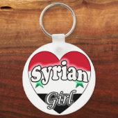 Syrian Girl Schlüsselanhänger (Vorderseite)