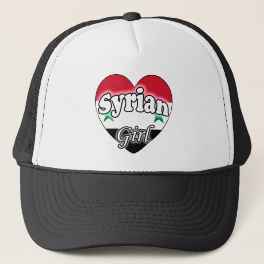 Syrian Girl Truckerkappe (Vorderseite)