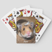 Syrian Pet Hamster - Standard Hamster - Teddy Bear Spielkarten (Rückseite)