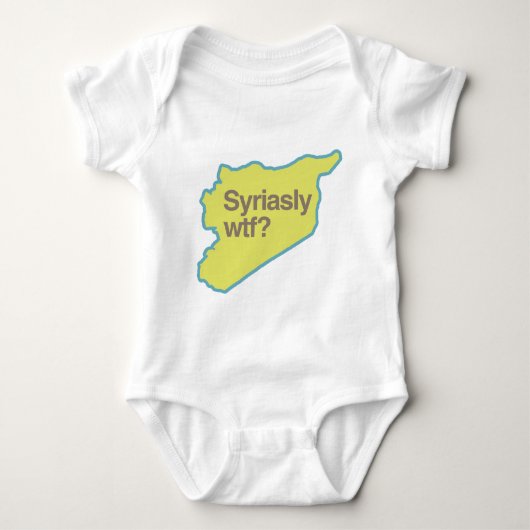 SYRIASLY WTF.png Baby Strampler (Vorderseite)