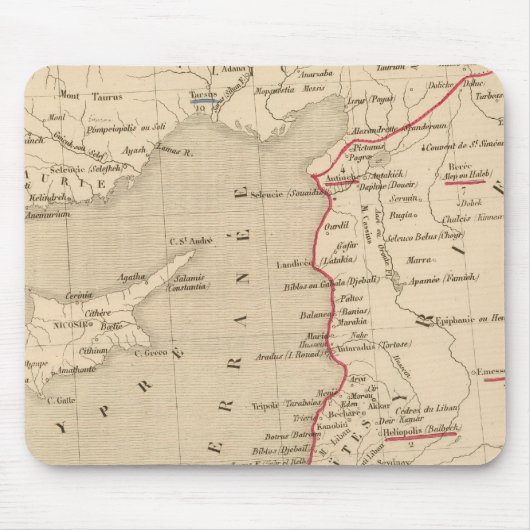 Syrie et de la Palestine, 624 ans apres JC Mousepad (Vorne)