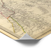 Syrien bis Sinai Poster (Ecke)