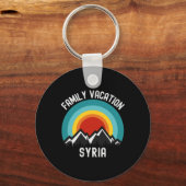 Syrien Familienurlaub Matching Outfit Schlüsselanhänger (Vorderseite)
