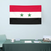 Syrien-Flagge Banner (Messeveranstaltung)