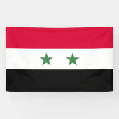 Syrien-Flagge Banner (Horizontal)