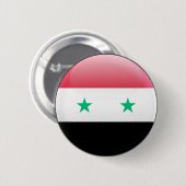 Syrien-Flagge Button (Vorne & Hinten)