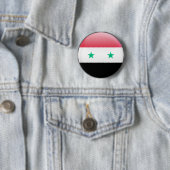 Syrien-Flagge Button (Beispiel)